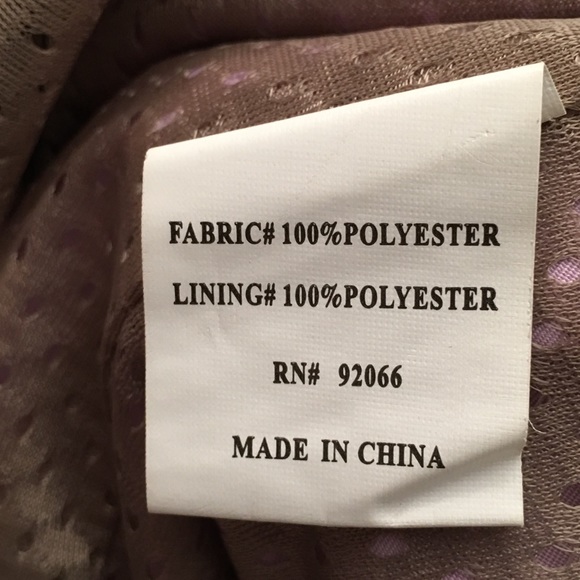 COPY - Mountain Fog Zip up jacket size L Taupe & Lavender - Picture 7 of 8